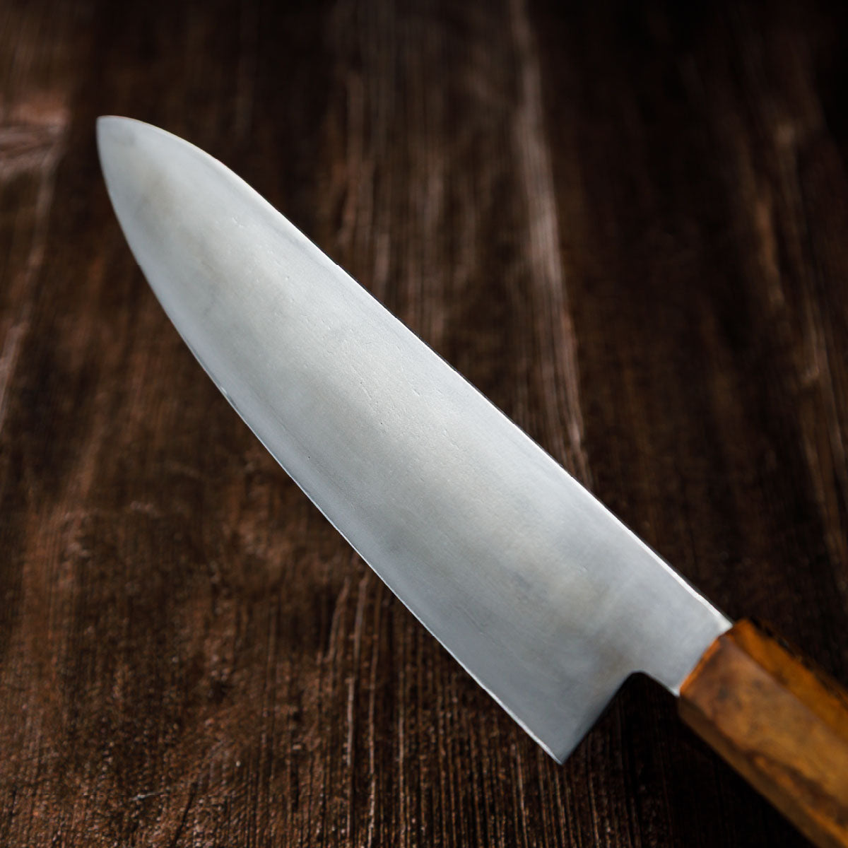 Katana Knives – Approx. 200mm Tamahagane Chef’s Knife, hand-forged by a Japanese swordsmith in Seki, Gifu.