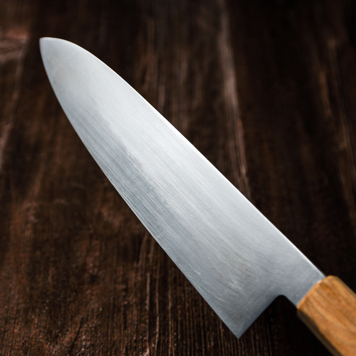 Katana Knives – Approx. 205mm Tamahagane Chef’s Knife, hand-forged by a Japanese swordsmith in Seki, Gifu.