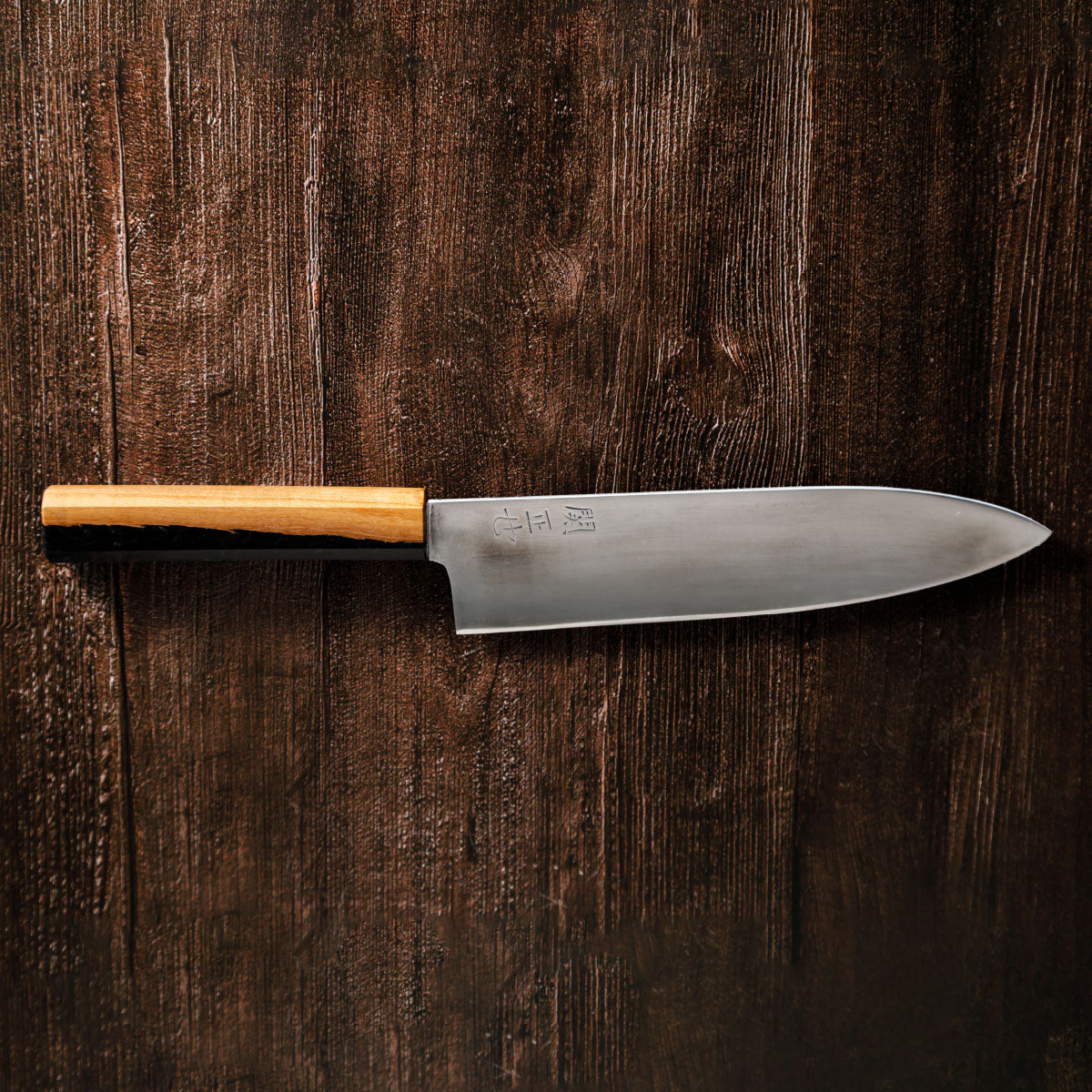 Katana Knives – Approx. 206mm Tamahagane Chef’s Knife, hand-forged by a Japanese swordsmith in Seki, Gifu.