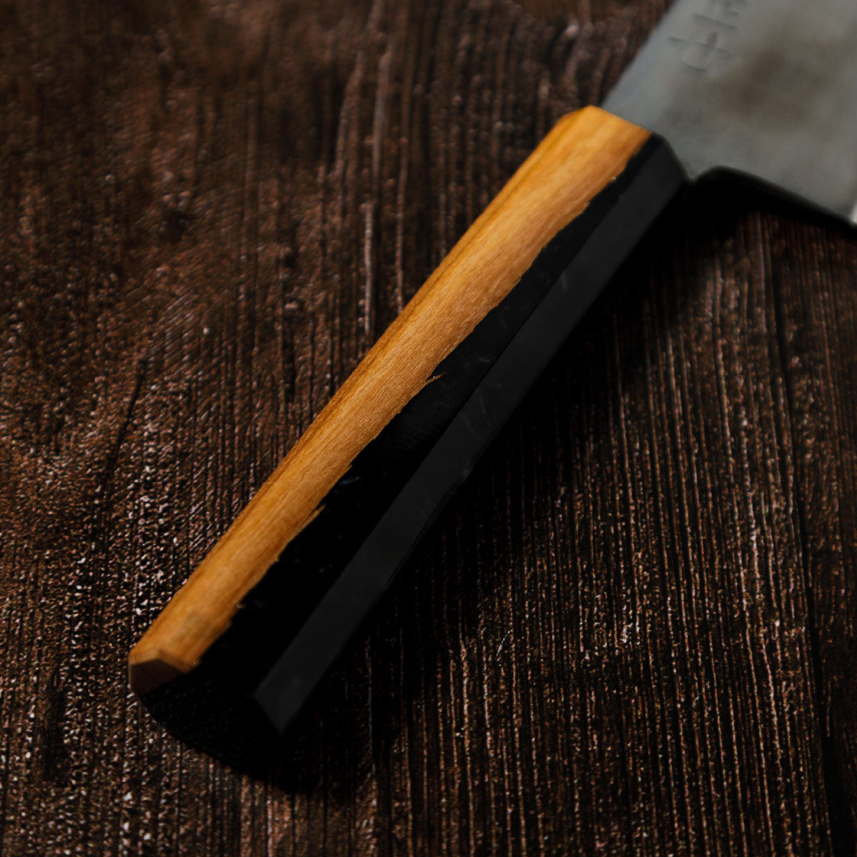 Katana Knives – Approx. 206mm Tamahagane Chef’s Knife, hand-forged by a Japanese swordsmith in Seki, Gifu.