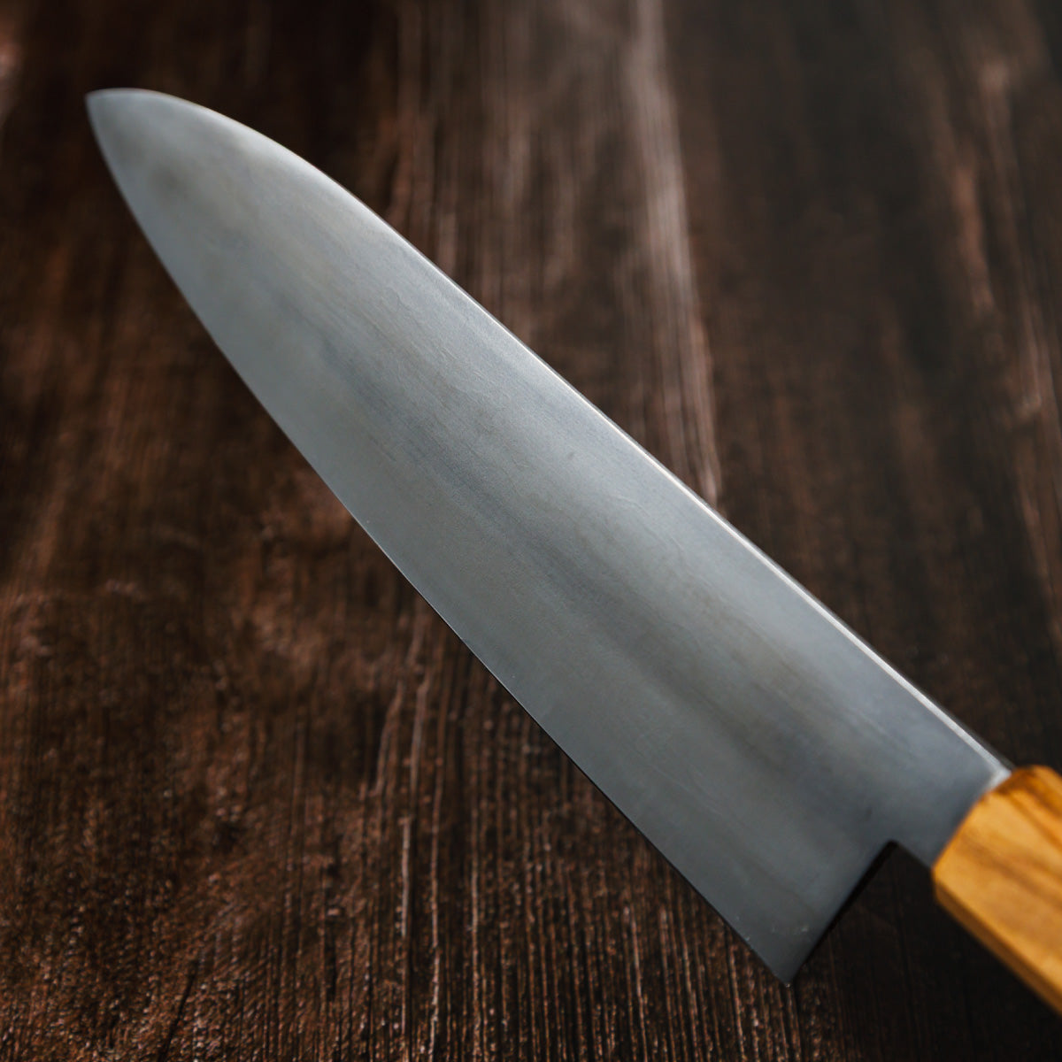 Katana Knives – Approx. 215mm Tamahagane Chef’s Knife, hand-forged by a Japanese swordsmith in Seki, Gifu.