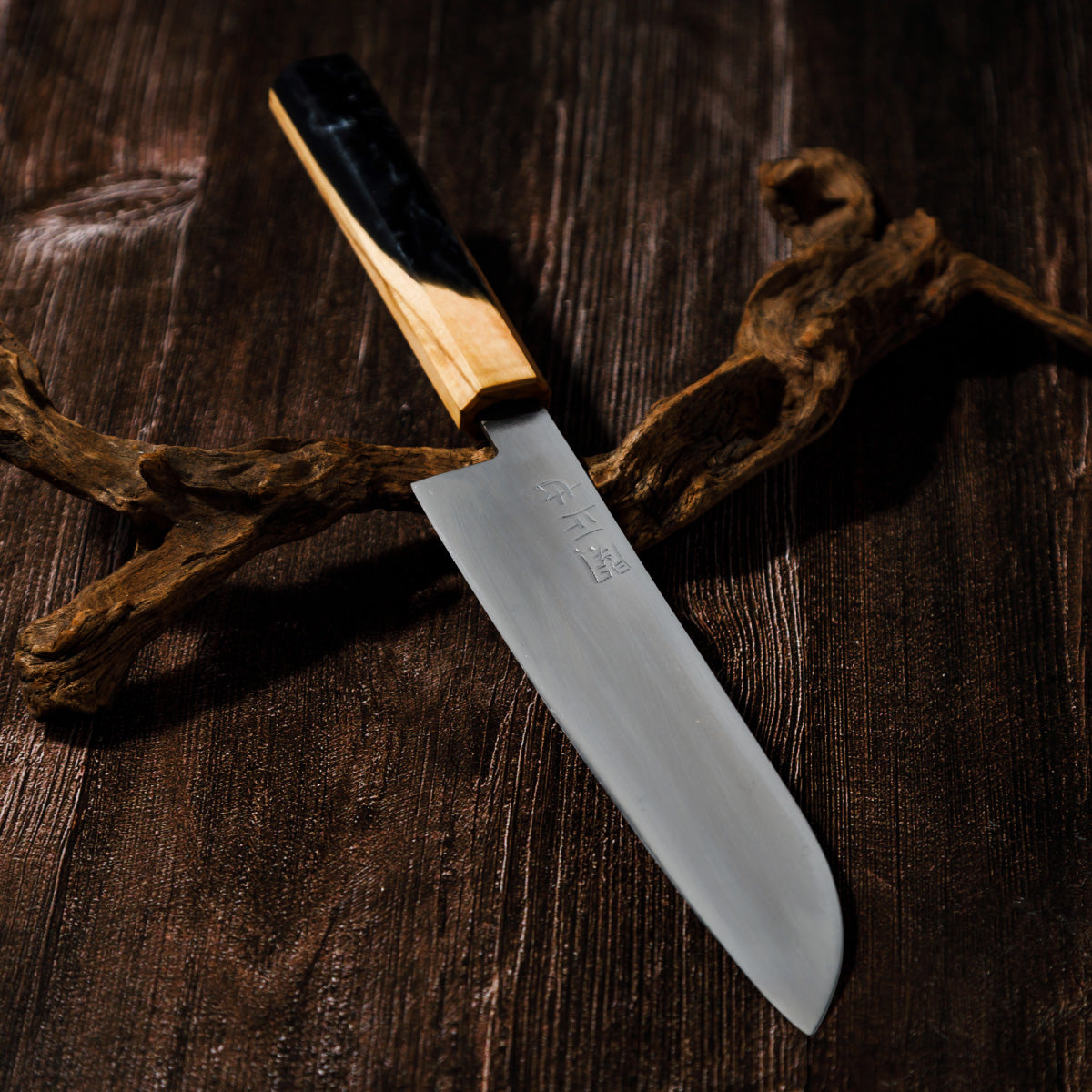 Katana Knives – Approx. 180mm Tamahagane Chef’s Knife, hand-forged by a Japanese swordsmith in Seki, Gifu.