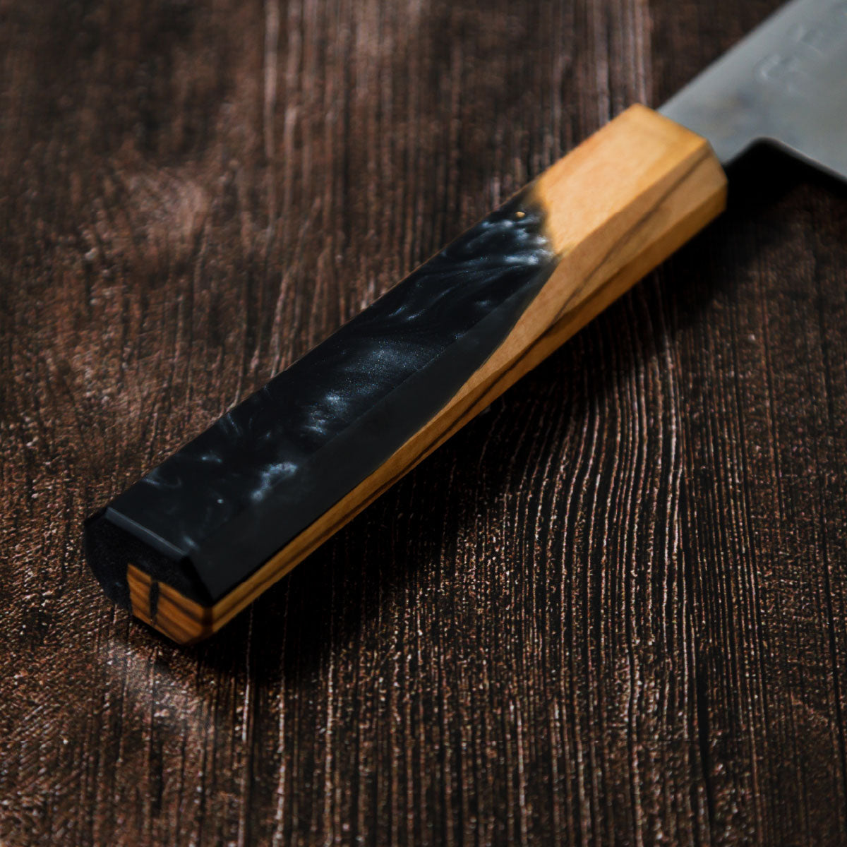 Katana Knives – Approx. 180mm Tamahagane Chef’s Knife, hand-forged by a Japanese swordsmith in Seki, Gifu.