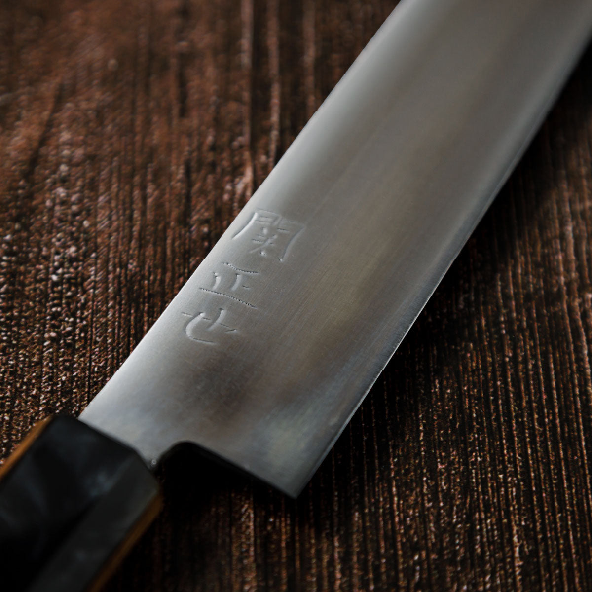 Katana Knives – Approx. 180mm Tamahagane Chef’s Knife, hand-forged by a Japanese swordsmith in Seki, Gifu.