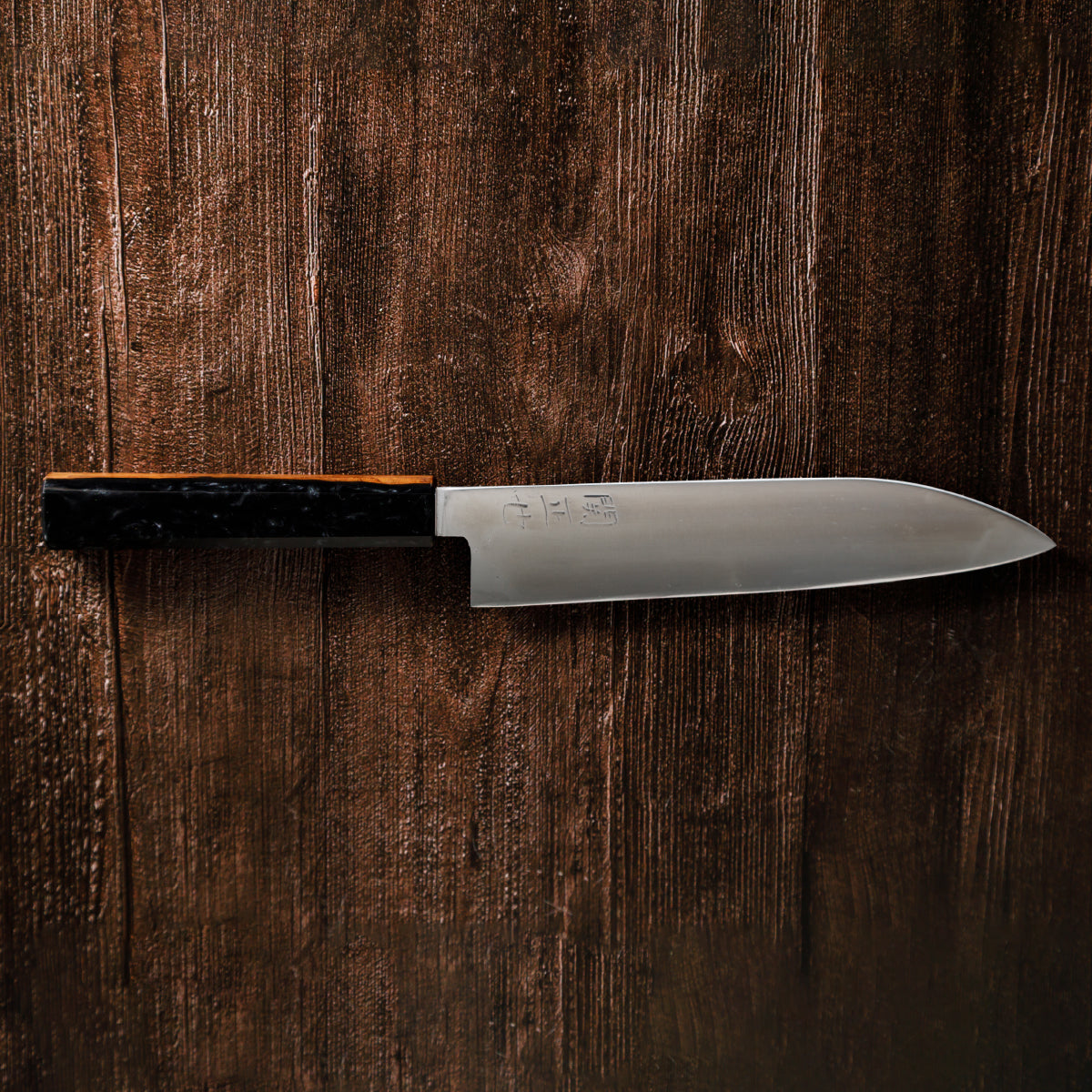 Katana Knives – Approx. 195mm Tamahagane Chef’s Knife, hand-forged by a Japanese swordsmith in Seki, Gifu.