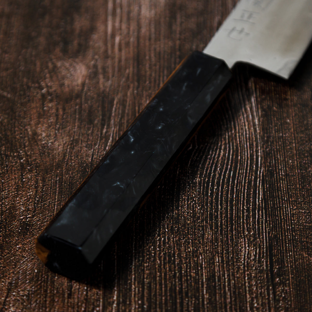 Katana Knives – Approx. 195mm Tamahagane Chef’s Knife, hand-forged by a Japanese swordsmith in Seki, Gifu.