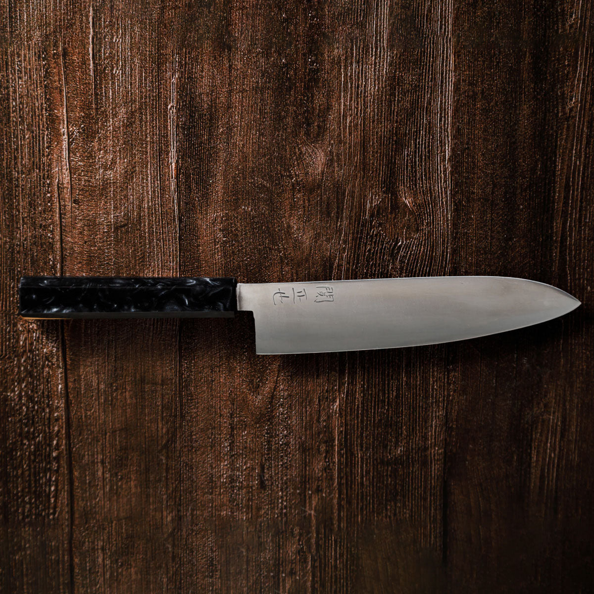 Katana Knives – Approx. 197mm Tamahagane Chef’s Knife, hand-forged by a Japanese swordsmith in Seki, Gifu.
