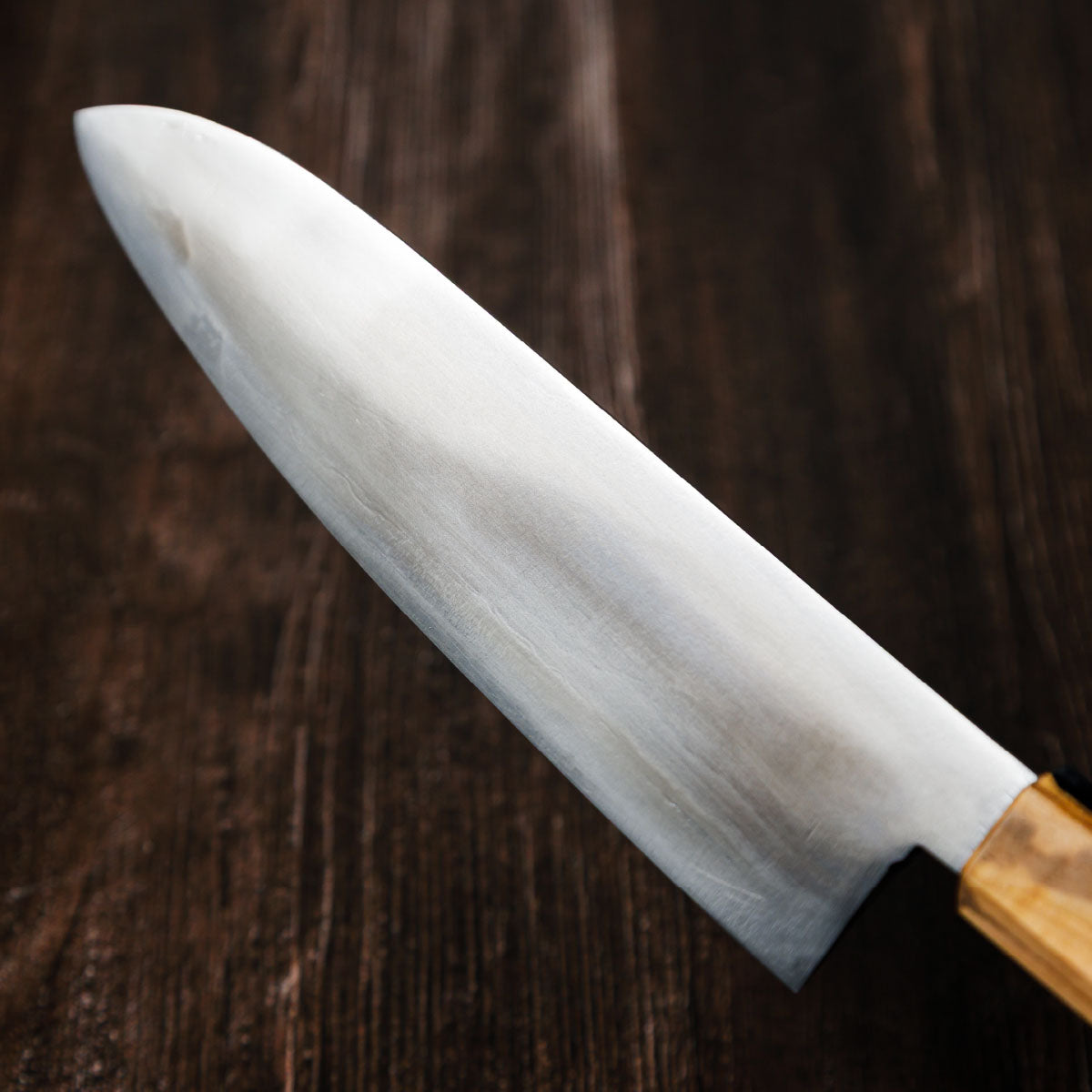 Katana Knives – Approx. 197mm Tamahagane Chef’s Knife, hand-forged by a Japanese swordsmith in Seki, Gifu.