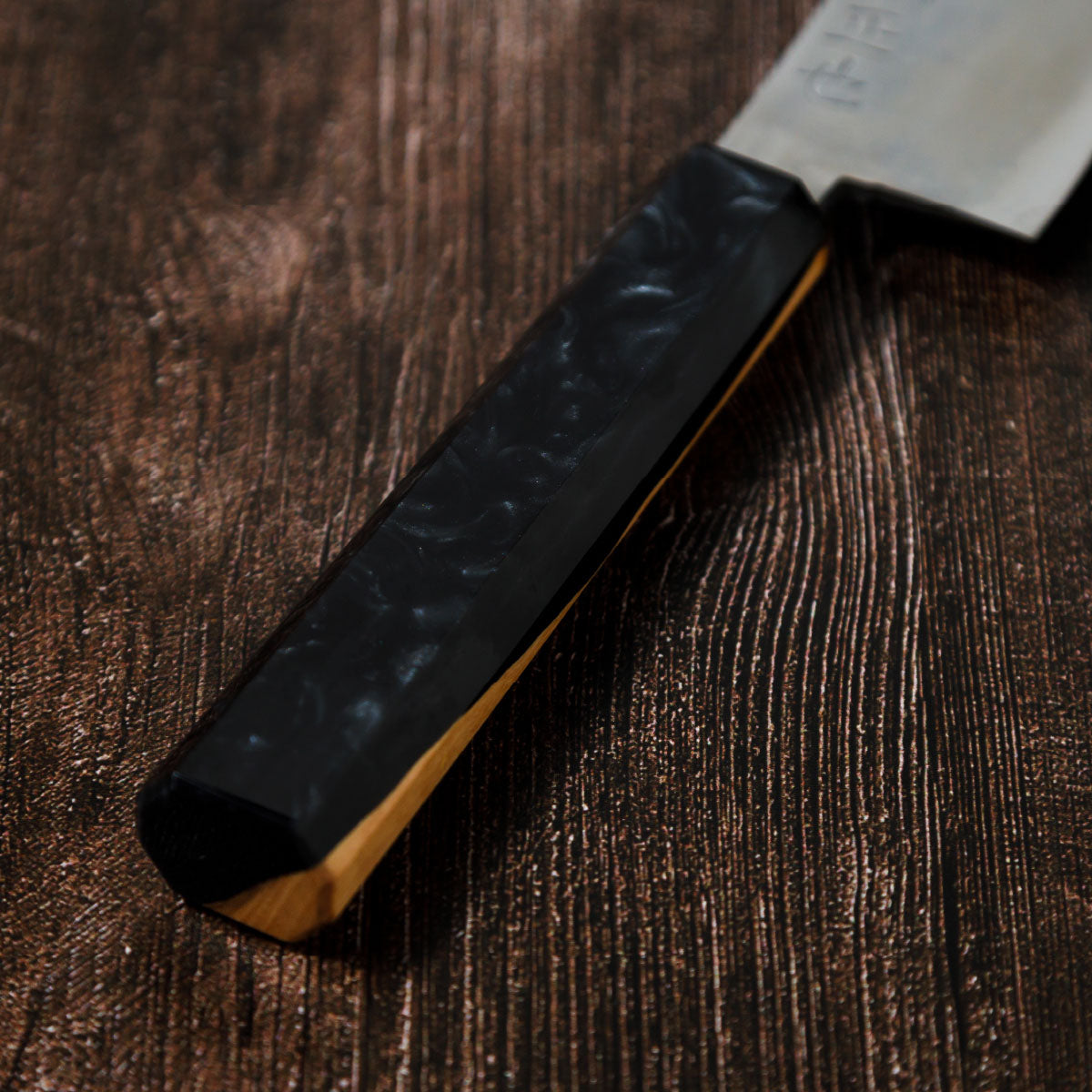 Katana Knives – Approx. 197mm Tamahagane Chef’s Knife, hand-forged by a Japanese swordsmith in Seki, Gifu.