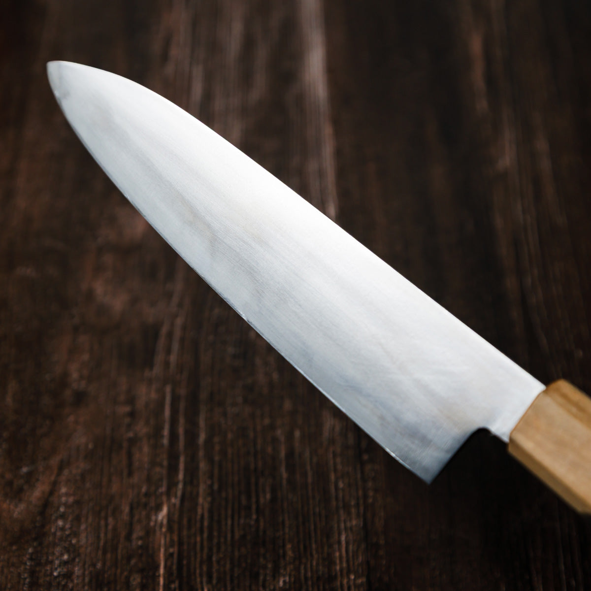 Katana Knives – Approx. 200mm Tamahagane Chef’s Knife, hand-forged by a Japanese swordsmith in Seki, Gifu.
