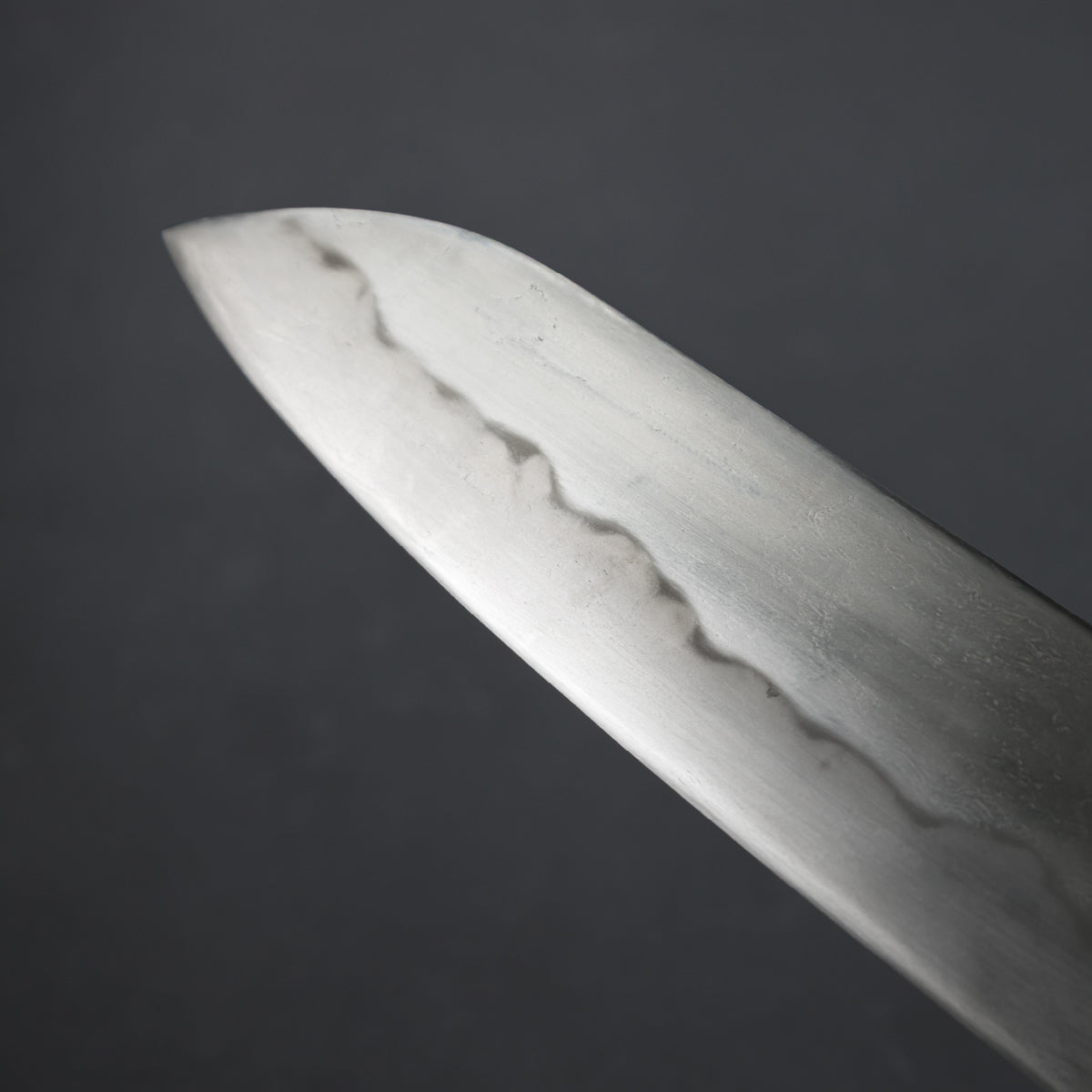 Katana Knives, Okayama Soja Houcho Shin, Tamahagane Santoku Knife, 180mm