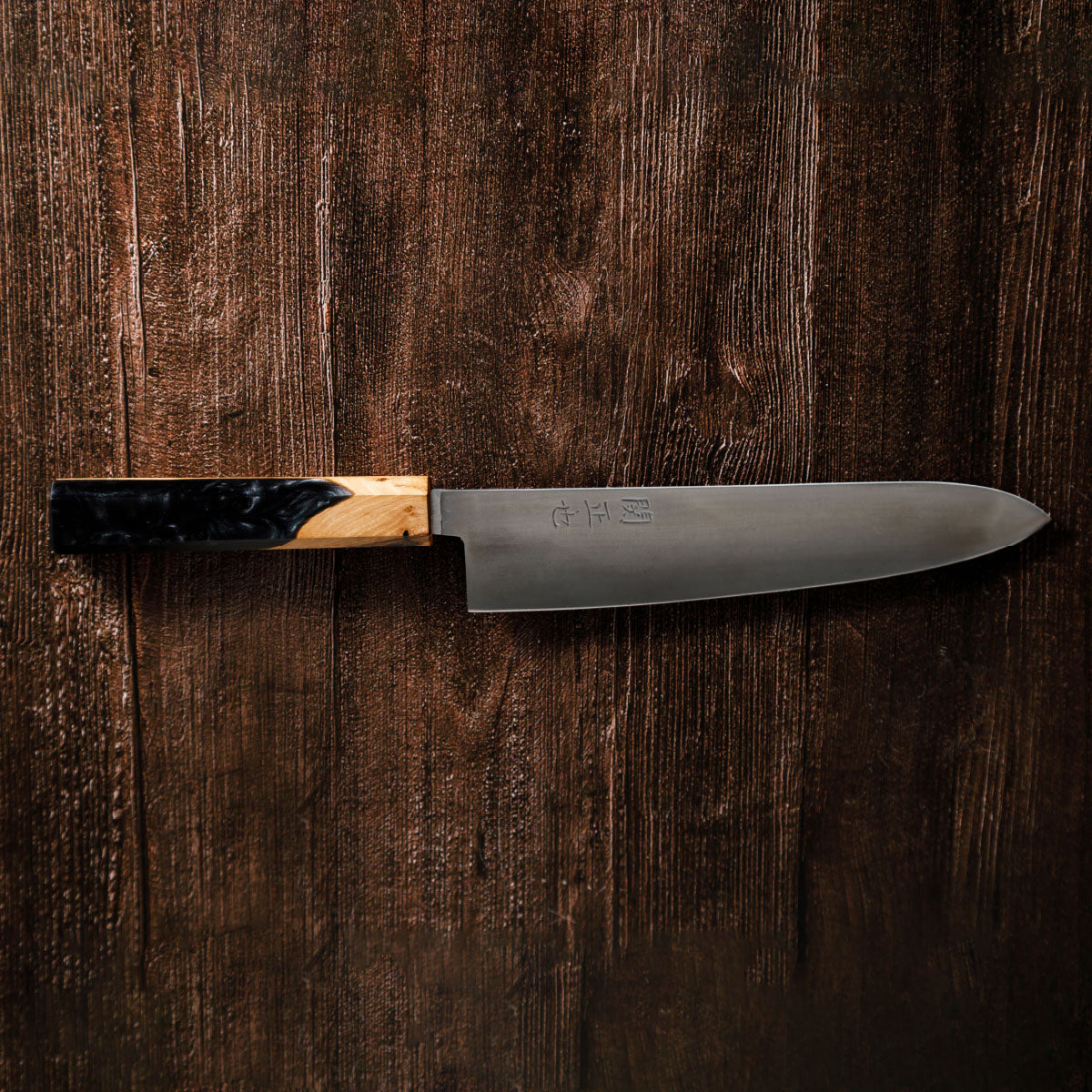Katana Knives – Approx. 200mm Tamahagane Chef’s Knife, hand-forged by a Japanese swordsmith in Seki, Gifu.