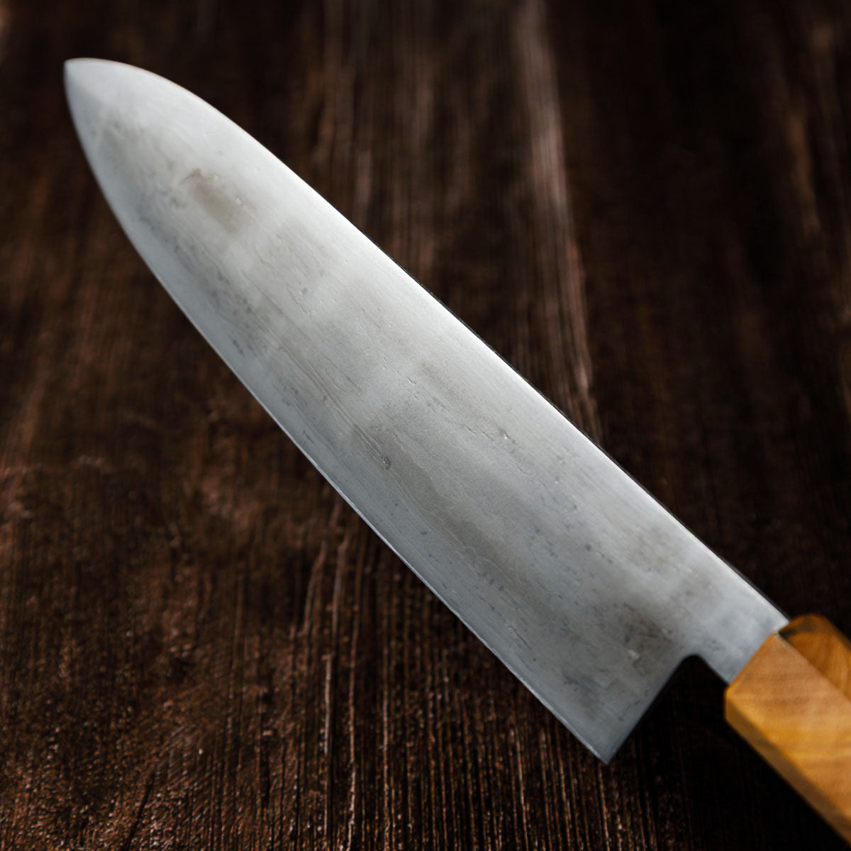 Katana Knives – Approx. 210mm Tamahagane Chef’s Knife, hand-forged by a Japanese swordsmith in Seki, Gifu.