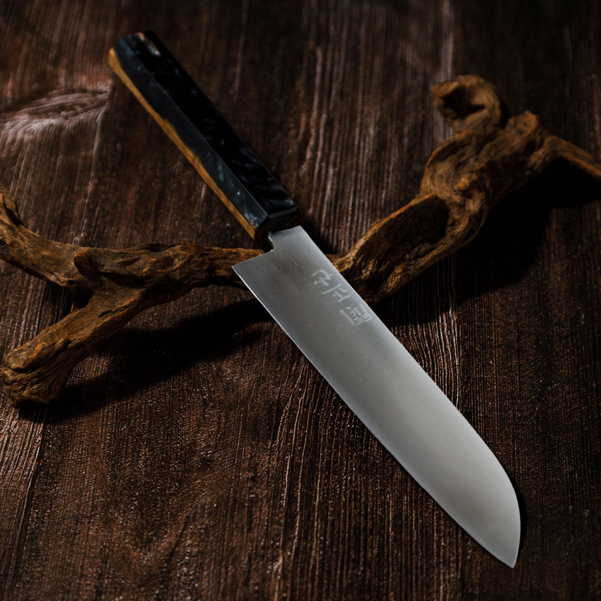 Katana Knives – Approx. 180mm Tamahagane Chef’s Knife, hand-forged by a Japanese swordsmith in Seki, Gifu.