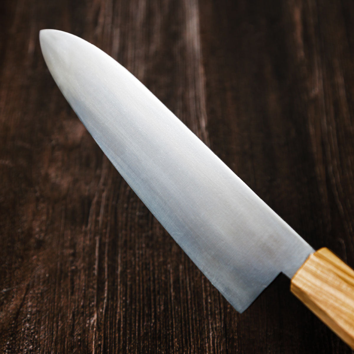 Katana Knives – Approx. 190mm Tamahagane Chef’s Knife, hand-forged by a Japanese swordsmith in Seki, Gifu.