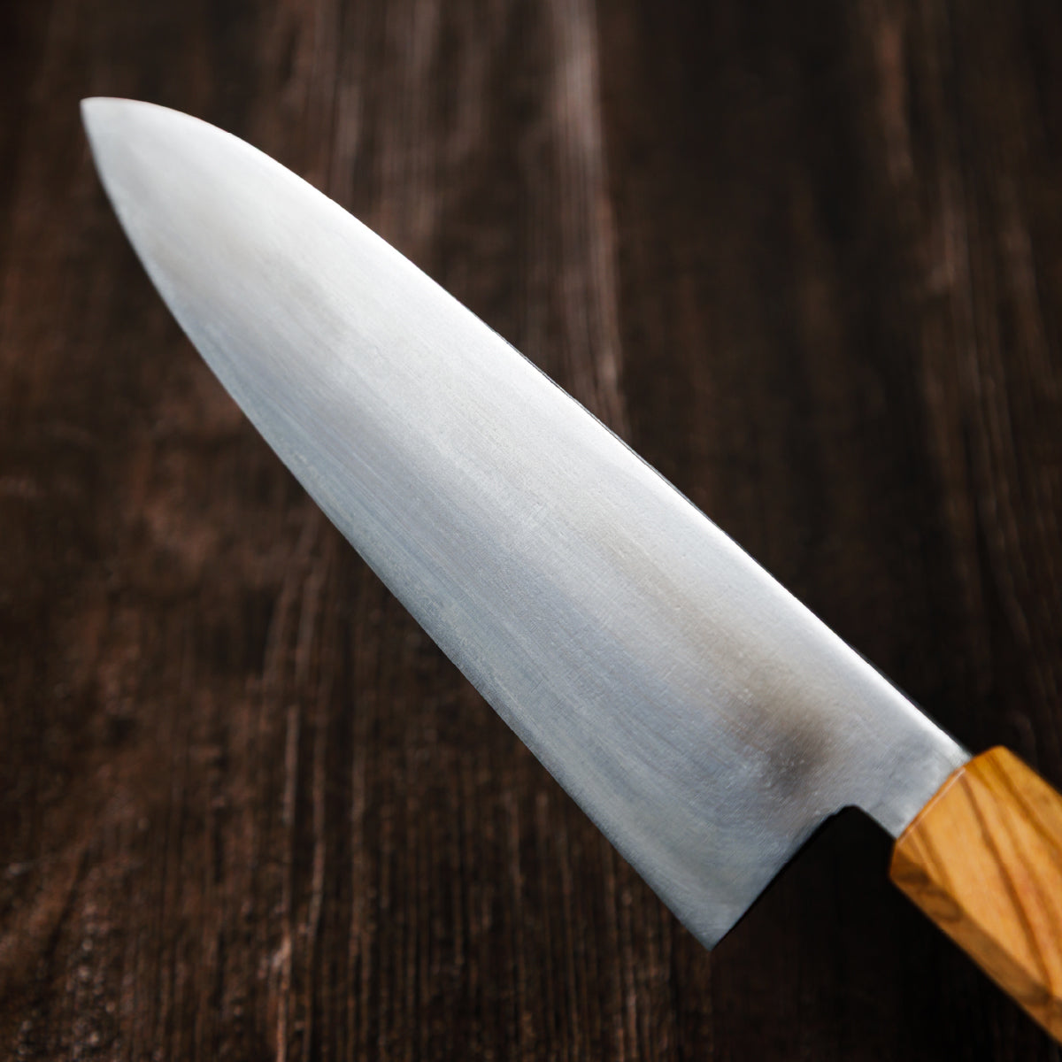 Katana Knives – Approx. 190mm Tamahagane Chef’s Knife, hand-forged by a Japanese swordsmith in Seki, Gifu.