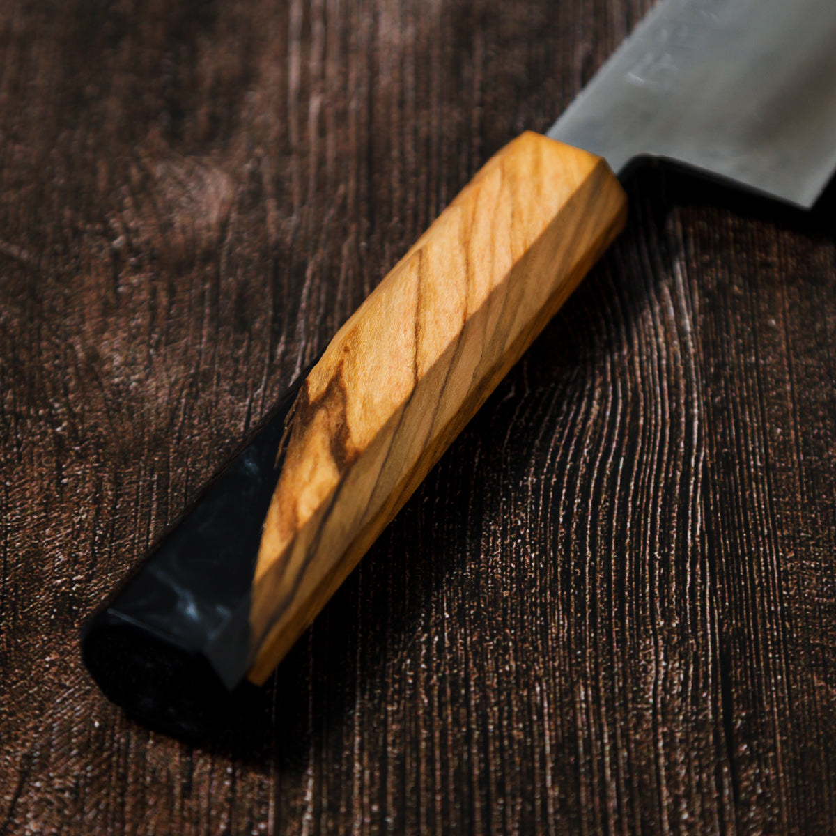 Katana Knives – Approx. 190mm Tamahagane Chef’s Knife, hand-forged by a Japanese swordsmith in Seki, Gifu.