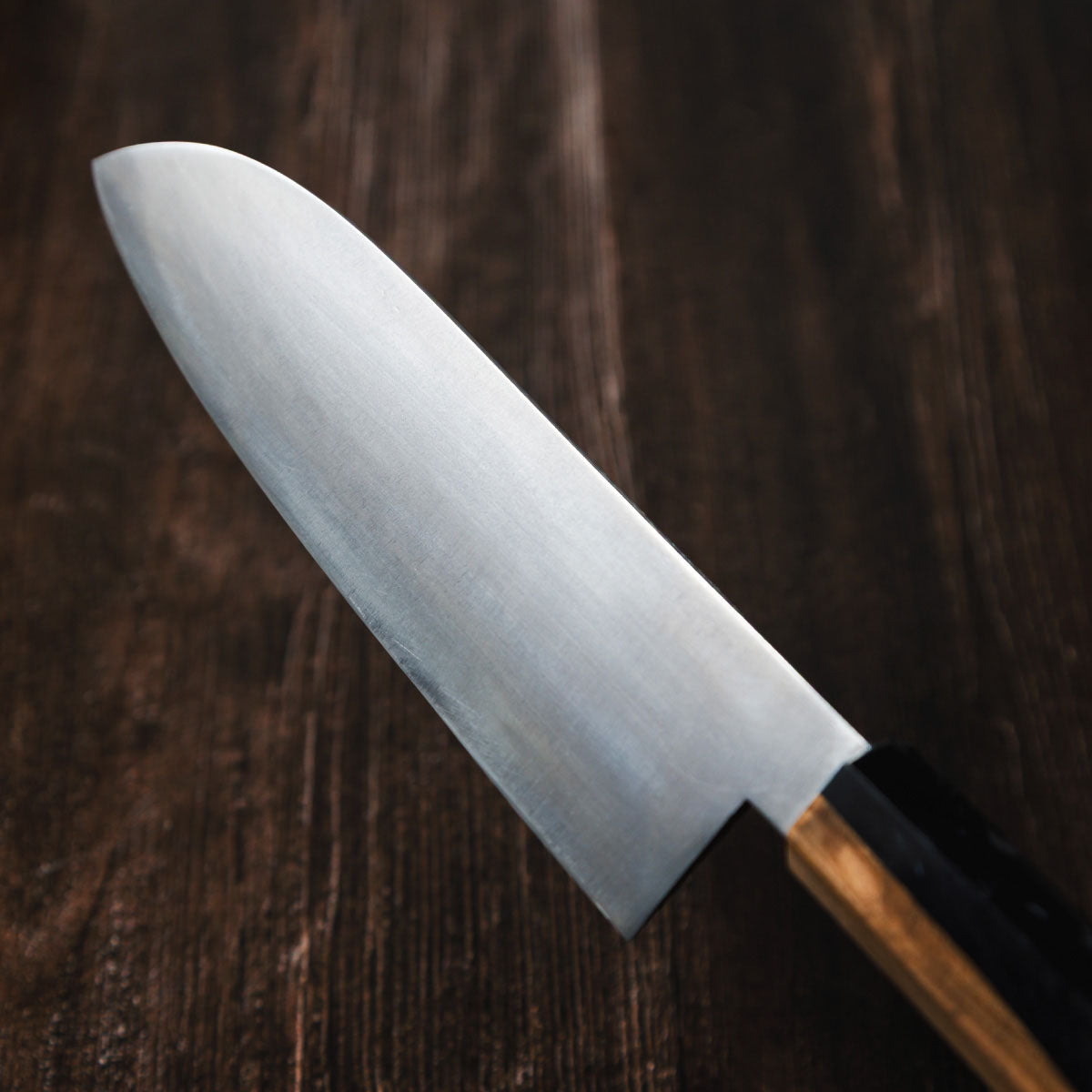 Katana Knives – Approx. 180mm Tamahagane Santoku Knife, hand-forged by a Japanese swordsmith in Seki, Gifu.